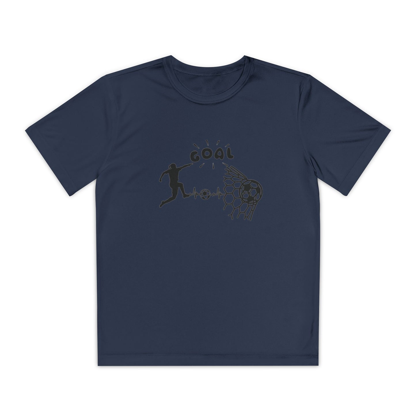 Youth Soccer Goal Tee - Perfect for Young Athletes | Sporty and Stylish Design