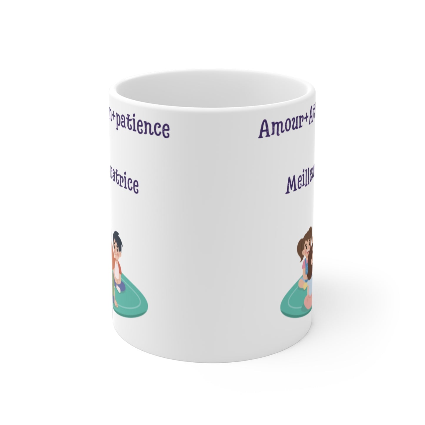 Meilleure éducatrice tasse en Céramique Teacher Appreciation Gift, Motivational Coffee Cup, Classroom Gift, Cute Teacher Mug