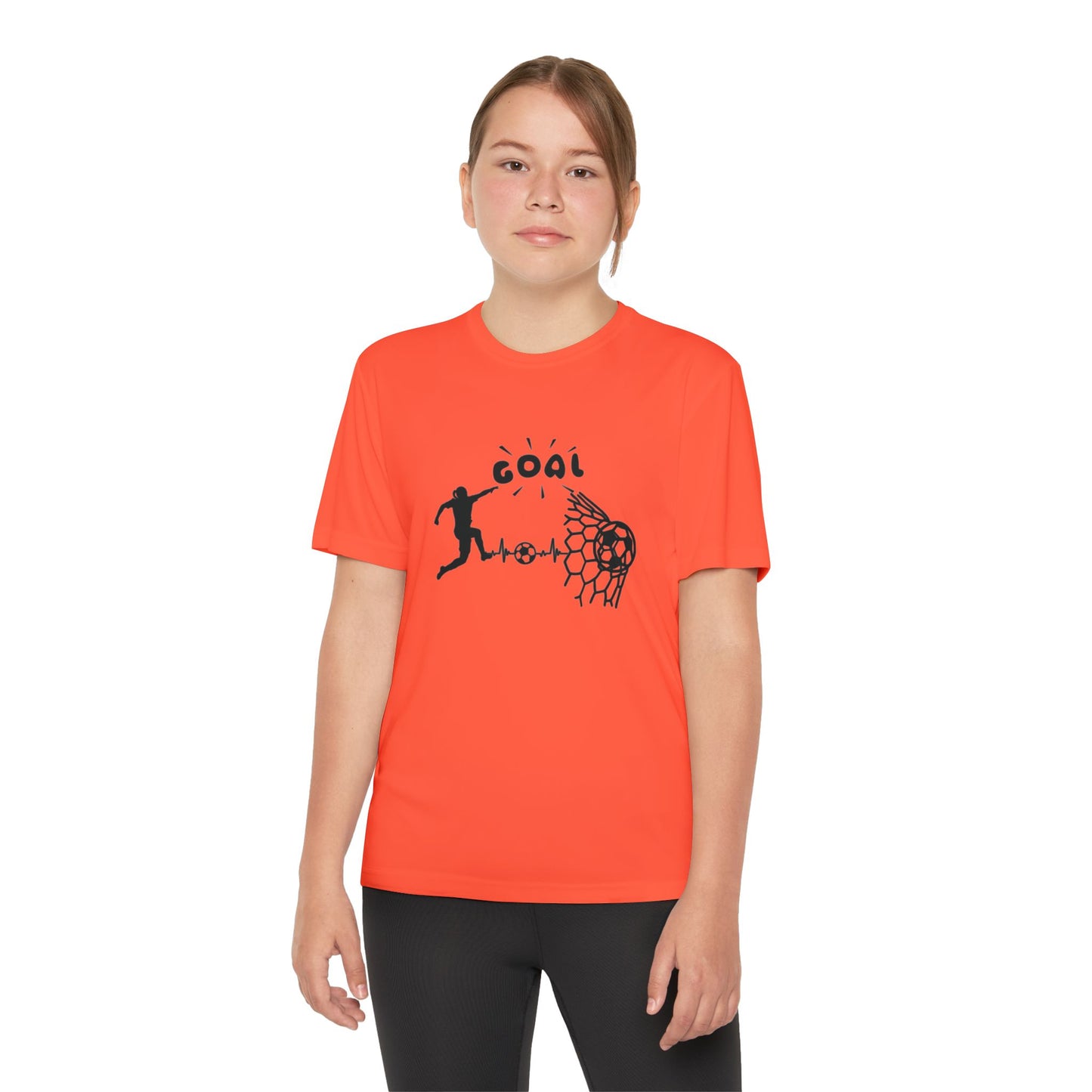 Youth Soccer Goal Tee - Perfect for Young Athletes | Sporty and Stylish Design