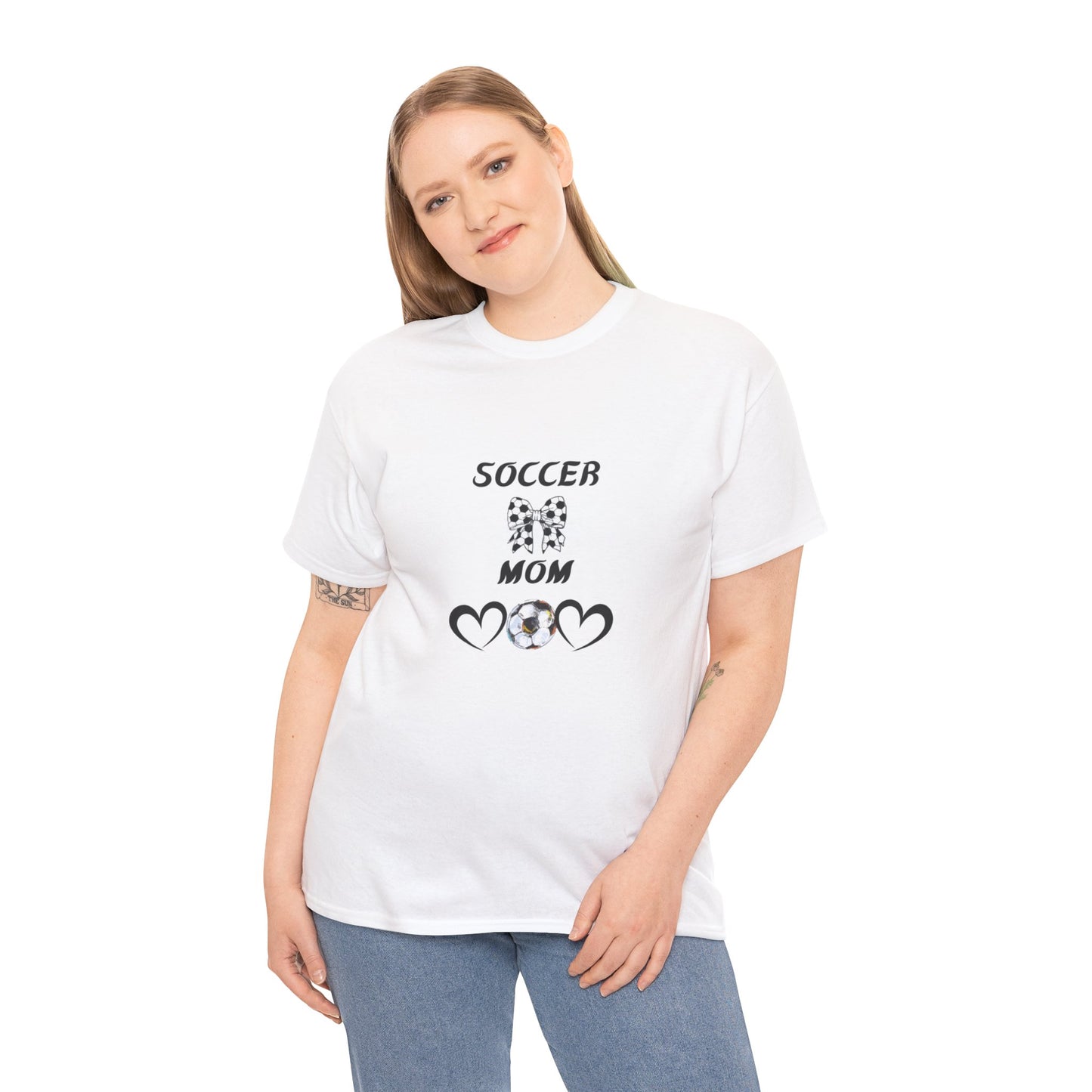 Soccer Mom  Heavy Cotton Tee - Celebrate Your Best Player!