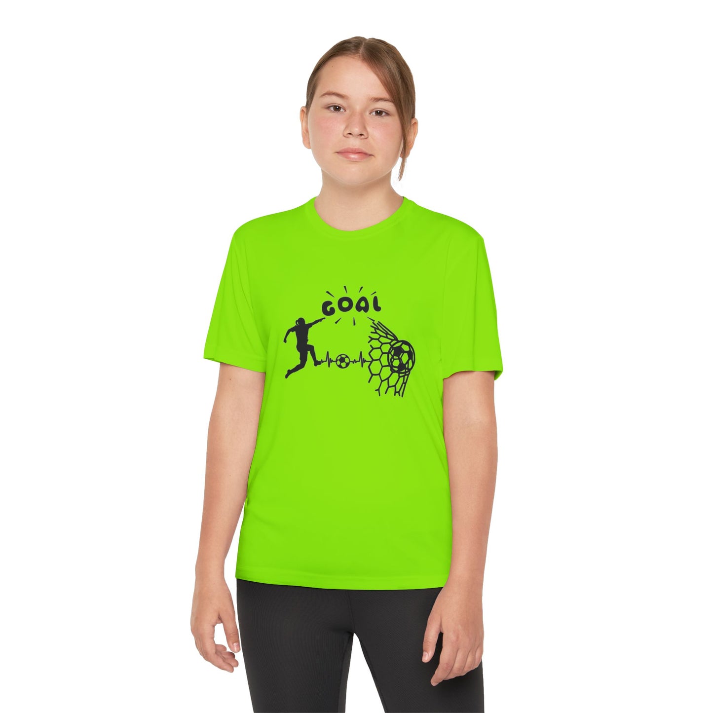 Youth Soccer Goal Tee - Perfect for Young Athletes | Sporty and Stylish Design