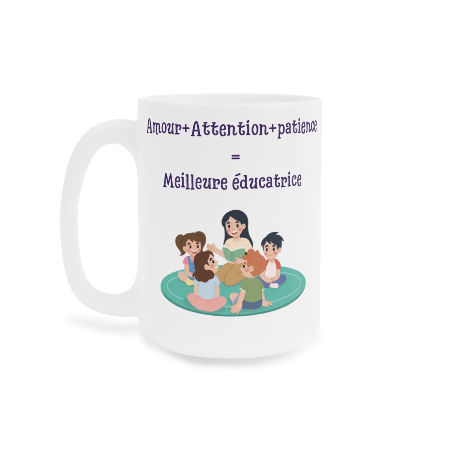 Meilleure éducatrice tasse en Céramique Teacher Appreciation Gift, Motivational Coffee Cup, Classroom Gift, Cute Teacher Mug