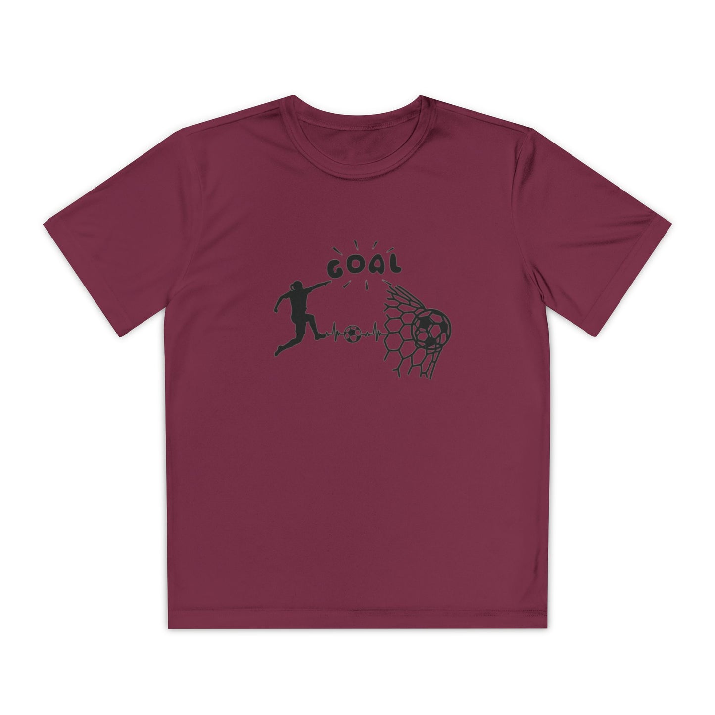 Youth Soccer Goal Tee - Perfect for Young Athletes | Sporty and Stylish Design