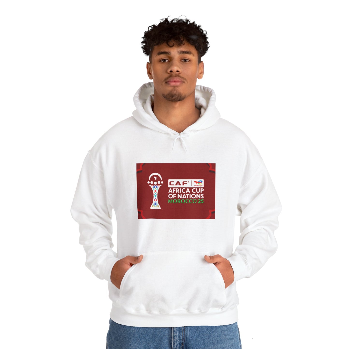 Morrocan Unisex Heavy Blend™ Hooded Sweatshirt-coupe d'afrique 2025 motivation