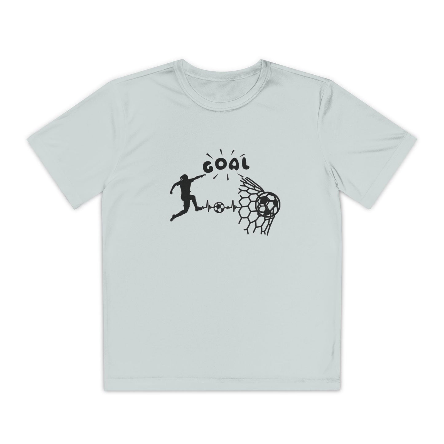 Youth Soccer Goal Tee - Perfect for Young Athletes | Sporty and Stylish Design