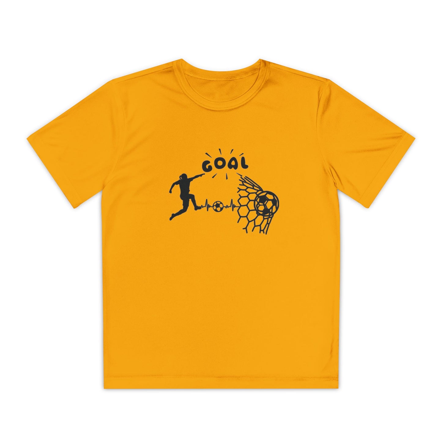 Youth Soccer Goal Tee - Perfect for Young Athletes | Sporty and Stylish Design