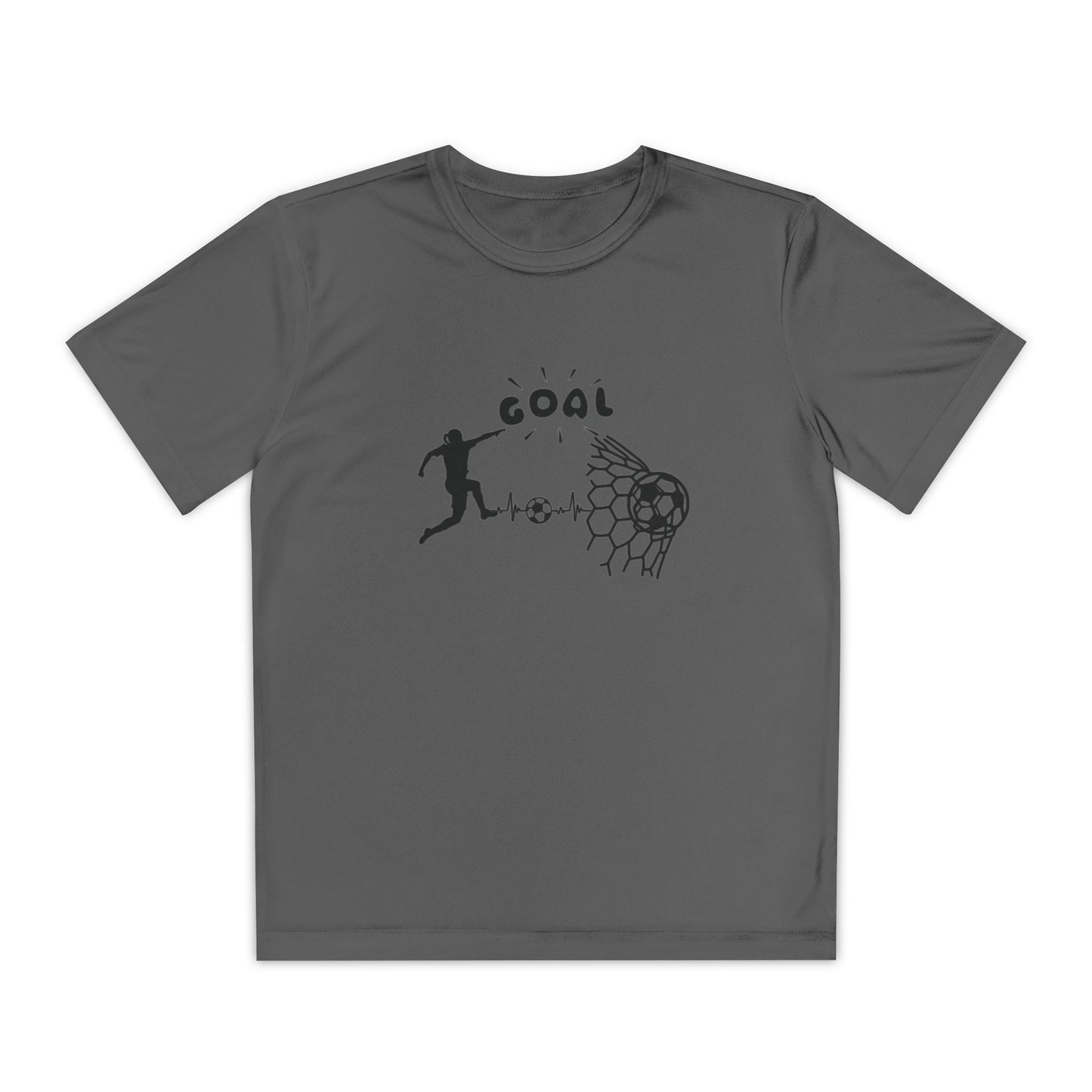 Youth Soccer Goal Tee - Perfect for Young Athletes | Sporty and Stylish Design