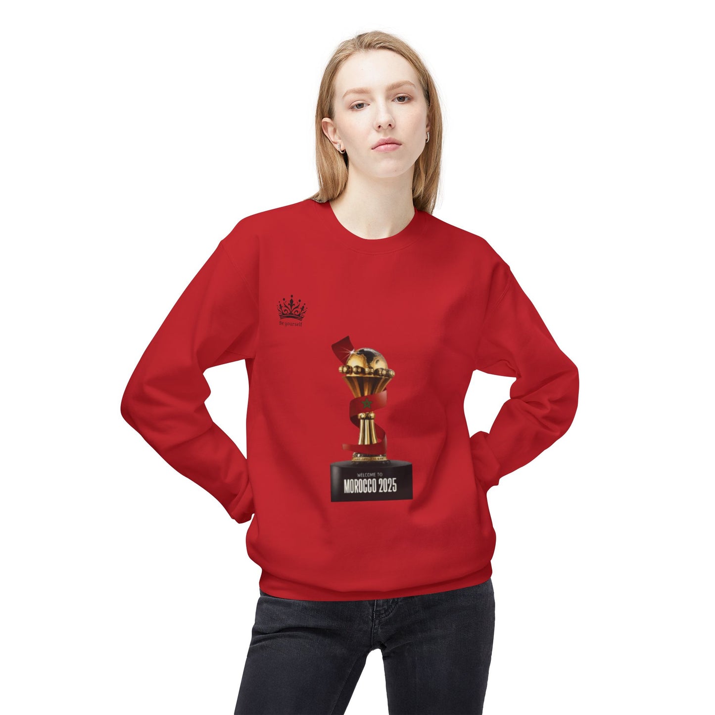 African Football 2025 in Morocco Sweatshirt, Coupe d'Afrique Design, Soccer Fan Gift, Sports Apparel, Winter Clothing