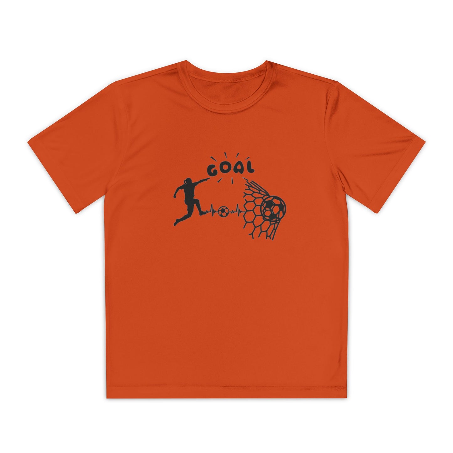 Youth Soccer Goal Tee - Perfect for Young Athletes | Sporty and Stylish Design