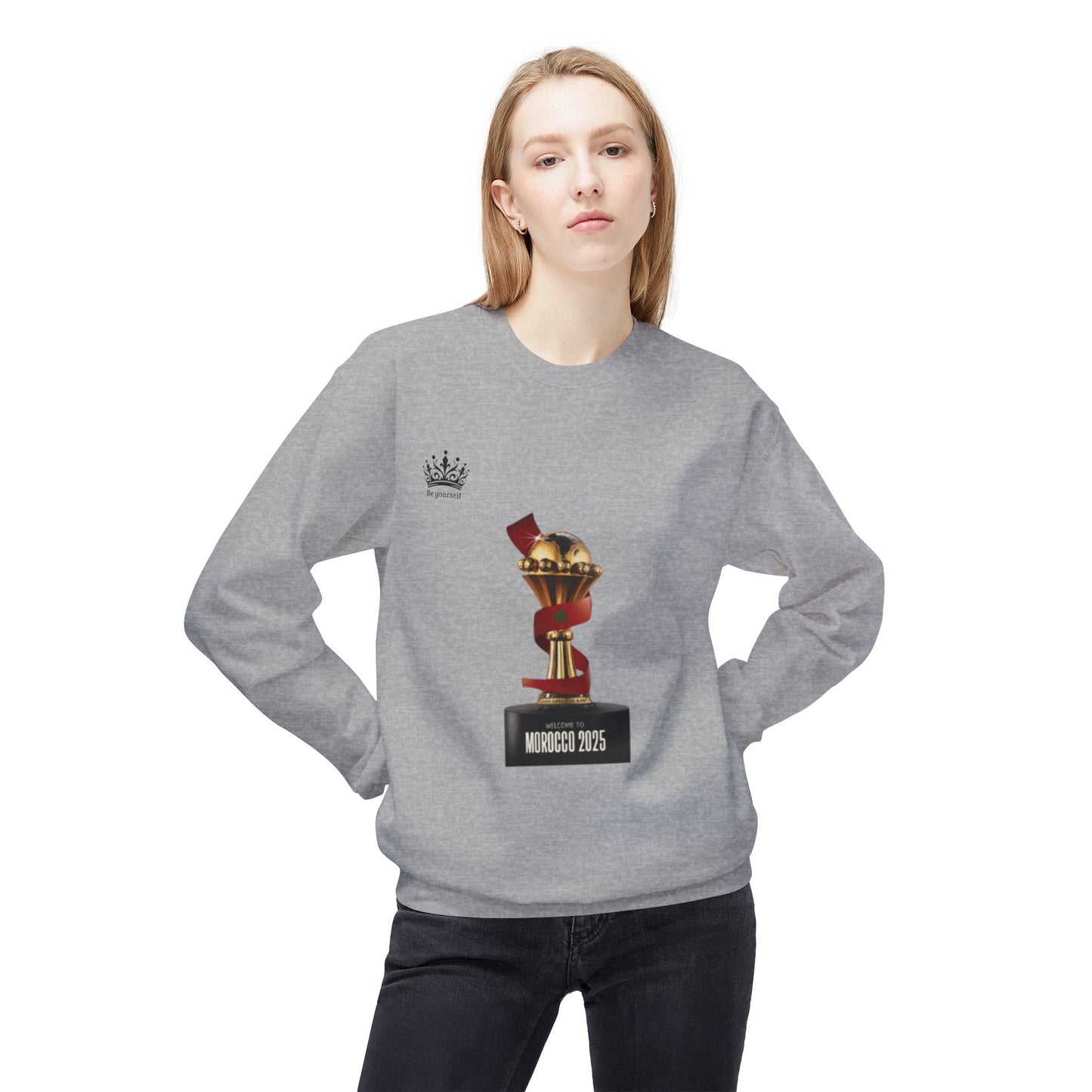 African Football 2025 in Morocco Sweatshirt, Coupe d'Afrique Design, Soccer Fan Gift, Sports Apparel, Winter Clothing