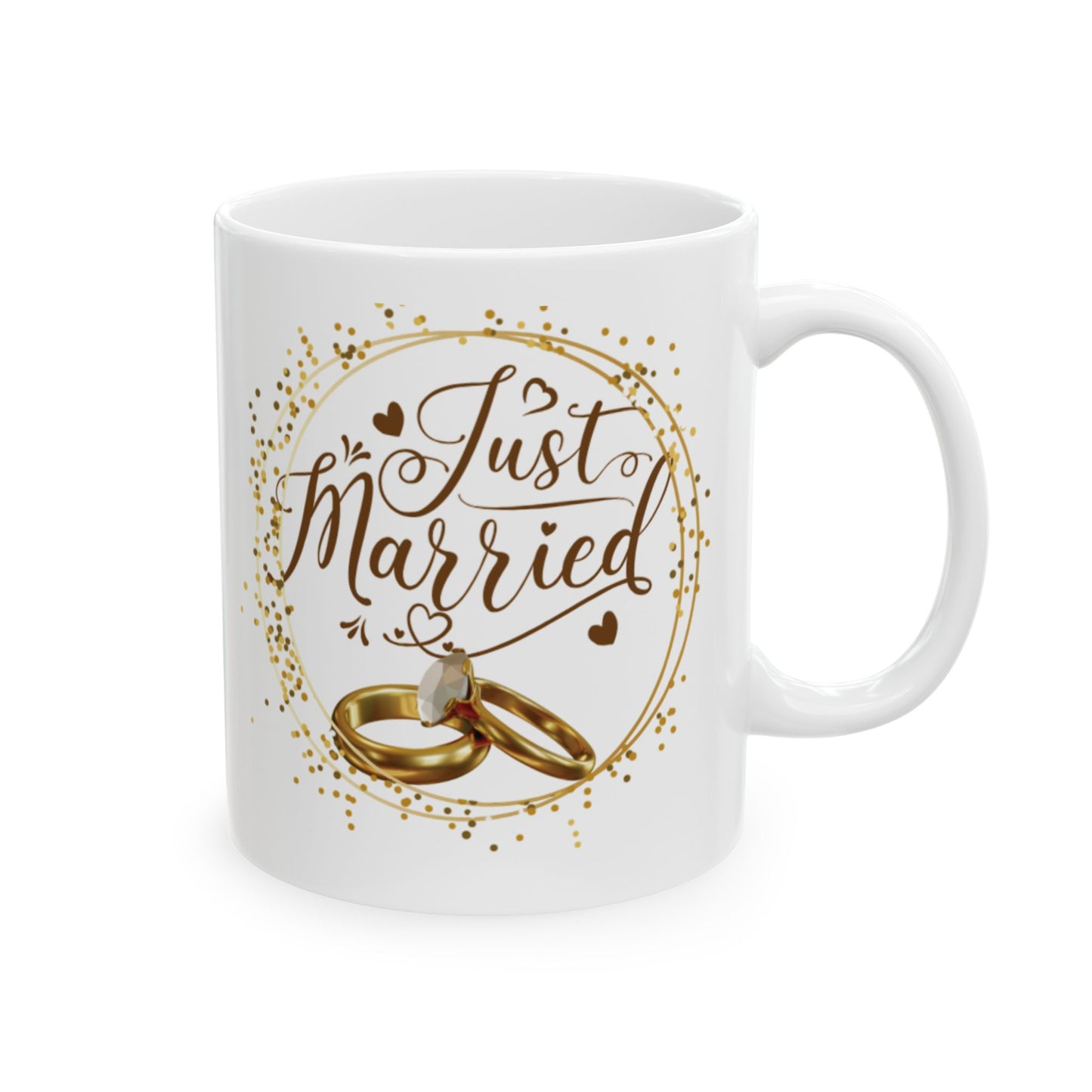 Mug - Just Married Coffee Cup (11oz, 15oz)