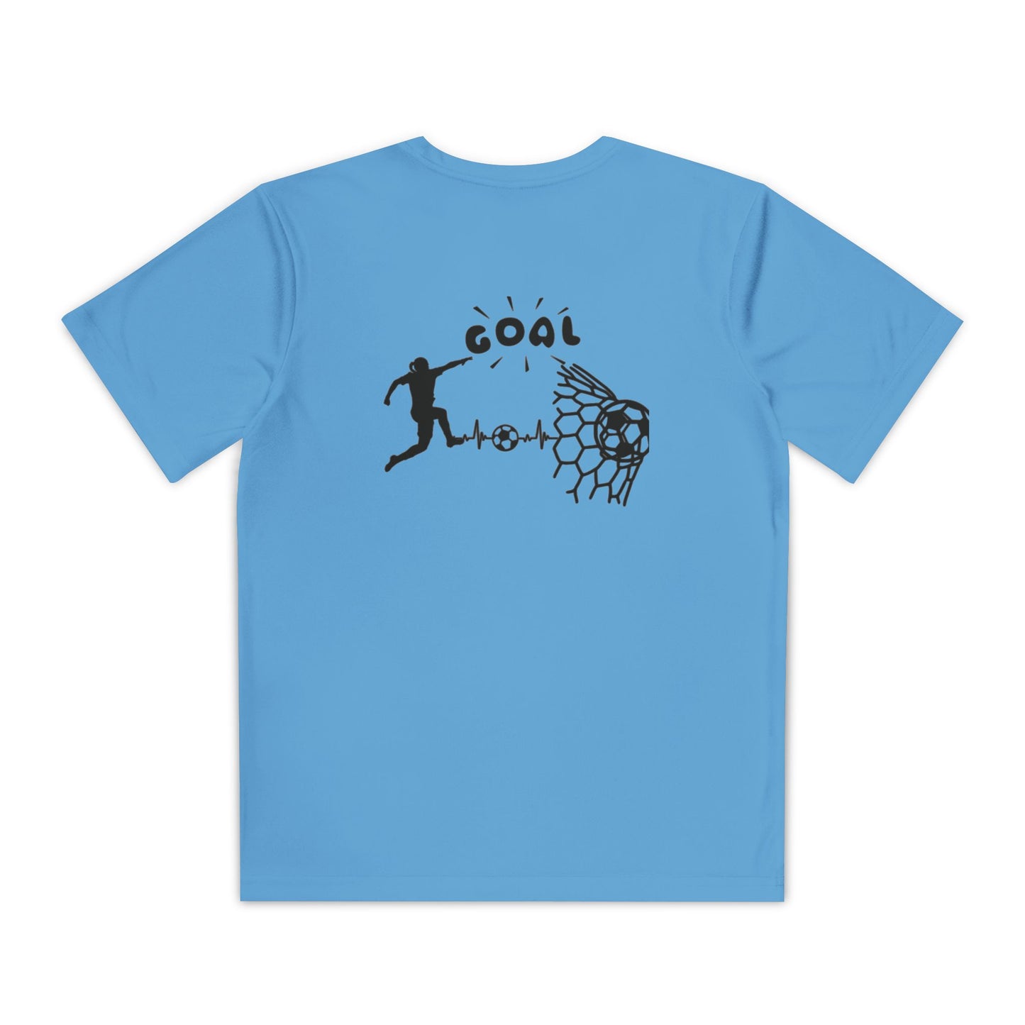 Youth Soccer Goal Tee - Perfect for Young Athletes | Sporty and Stylish Design