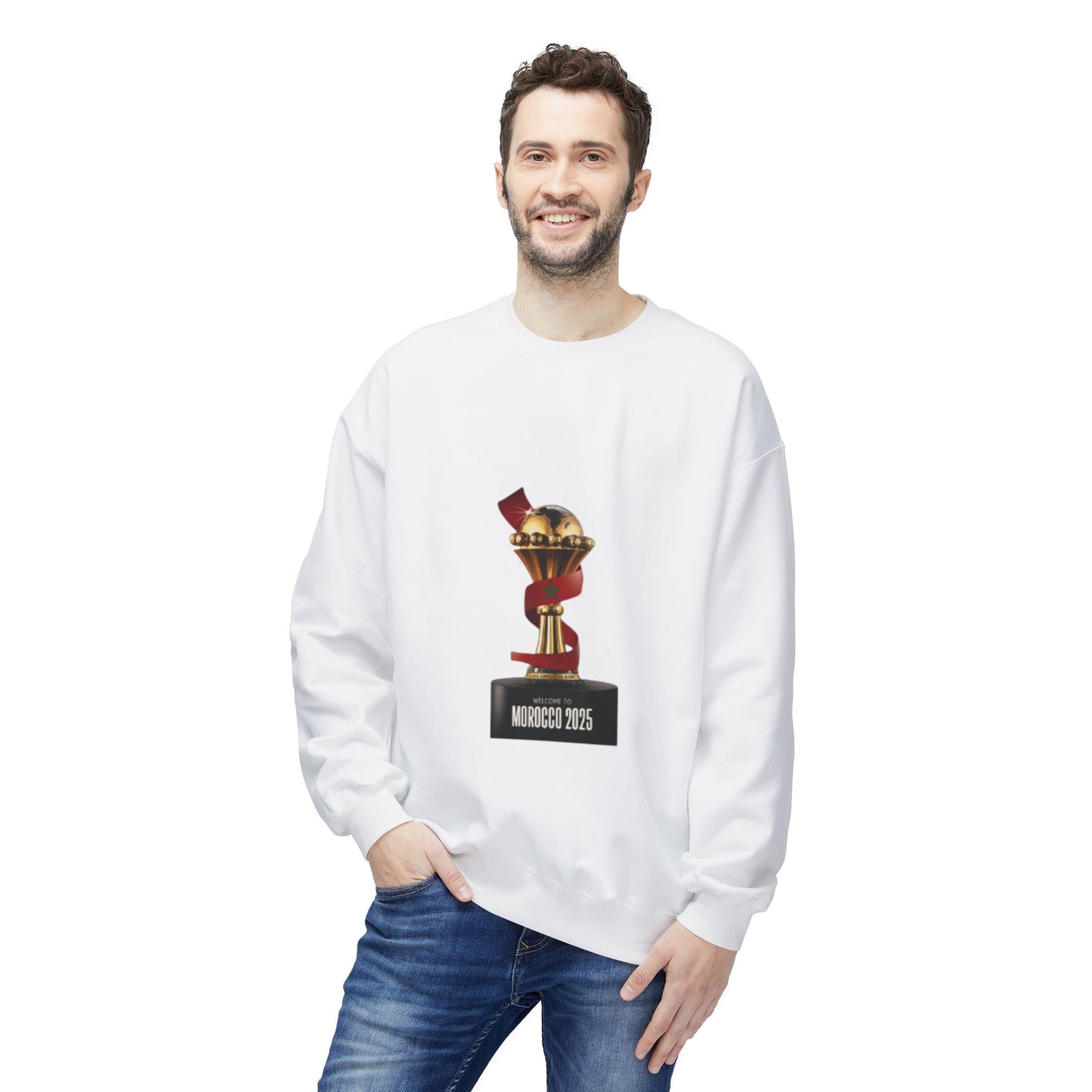 African Football 2025 in Morocco Sweatshirt, Coupe d'Afrique Design, Soccer Fan Gift, Sports Apparel, Winter Clothing