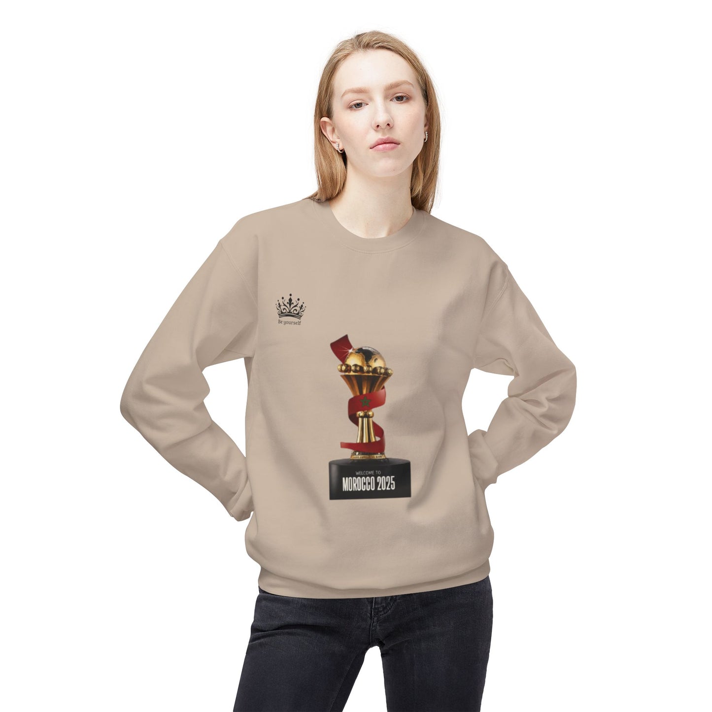 African Football 2025 in Morocco Sweatshirt, Coupe d'Afrique Design, Soccer Fan Gift, Sports Apparel, Winter Clothing