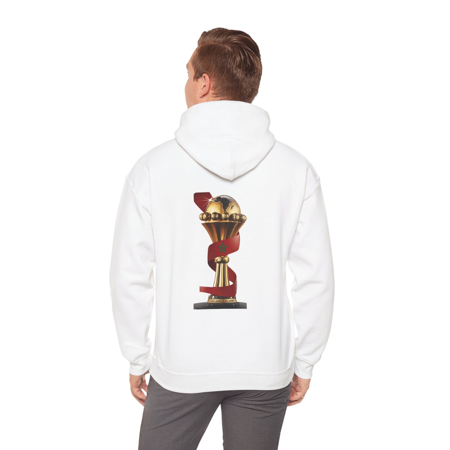 Moroccan African Cup Celebration Hoodie, African Soccer Championship, Moroccan Football Fan Gift, Africa Sports Team Hooded Sweatshirt,