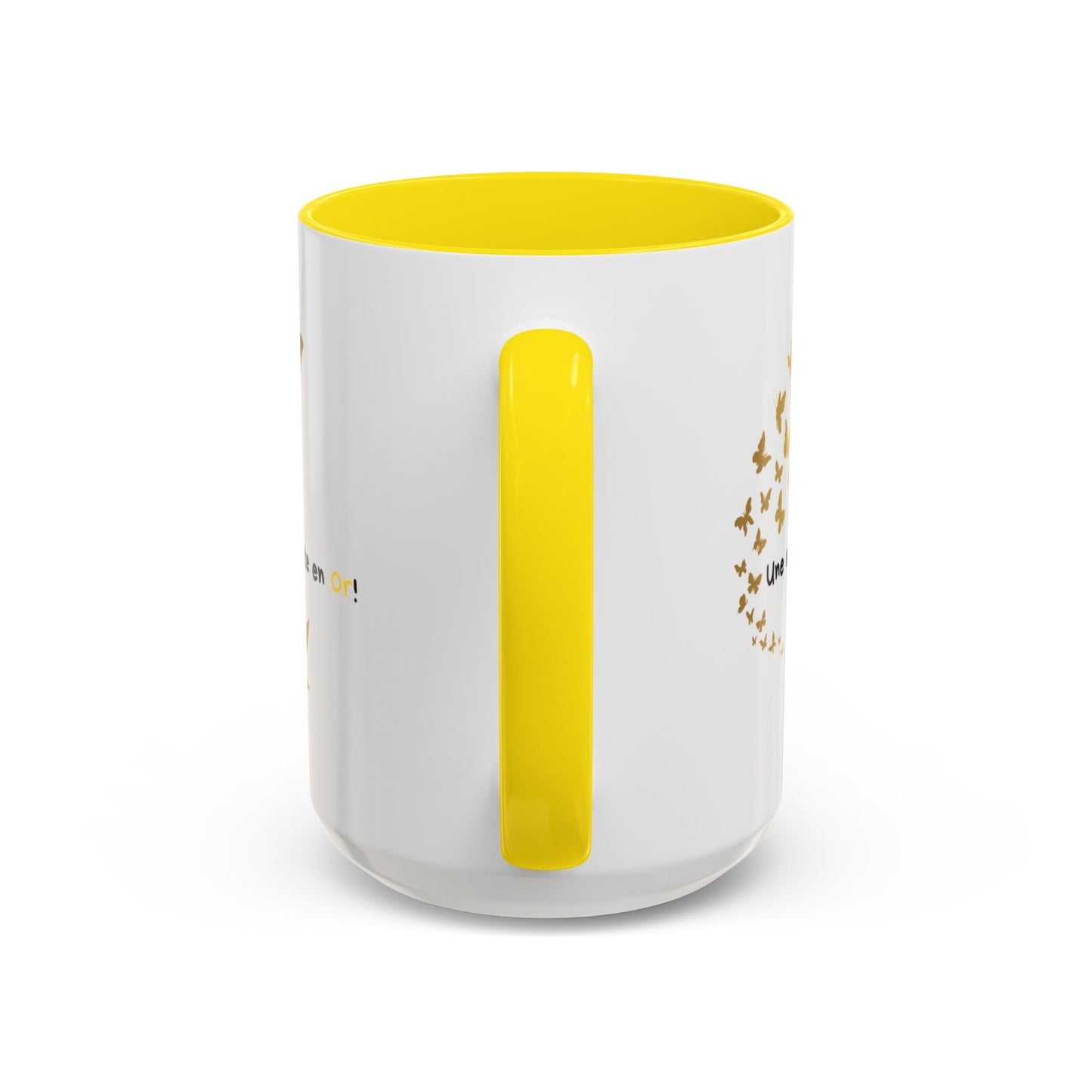 "Gold Butterfly Teacher Coffee Mug - Perfect Gift for  teachers!"Tasse de café pour enseignante