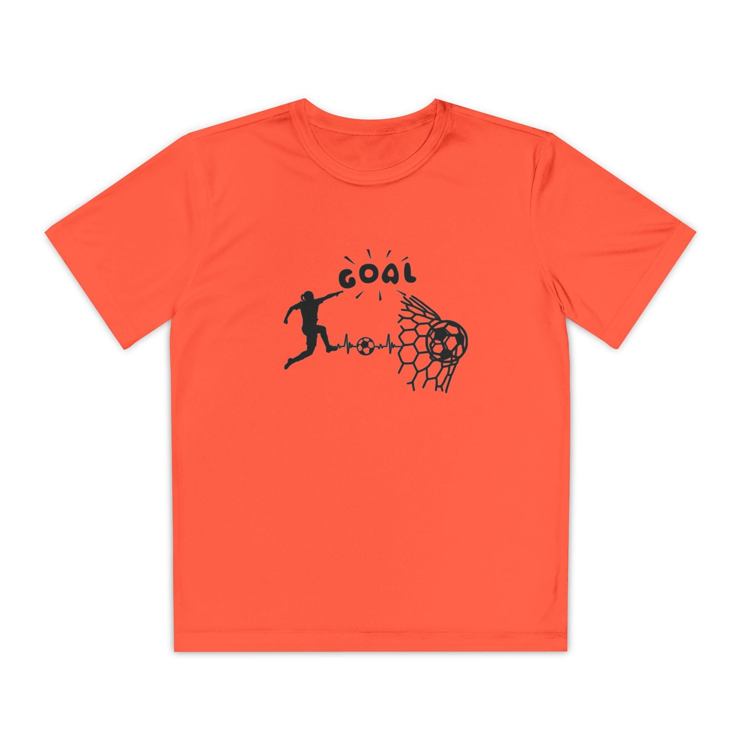 Youth Soccer Goal Tee - Perfect for Young Athletes | Sporty and Stylish Design