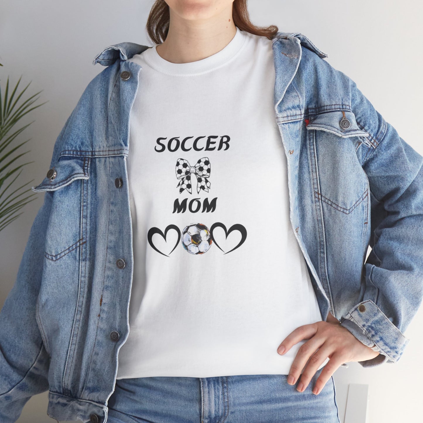 Soccer Mom  Heavy Cotton Tee - Celebrate Your Best Player!