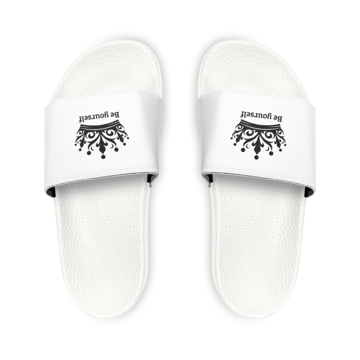 Sandals, Be Yourself logo, Inspirational Footwear, Youth Fashion Shoes, Trendy Kids Sandals, Summer Beach Sandals