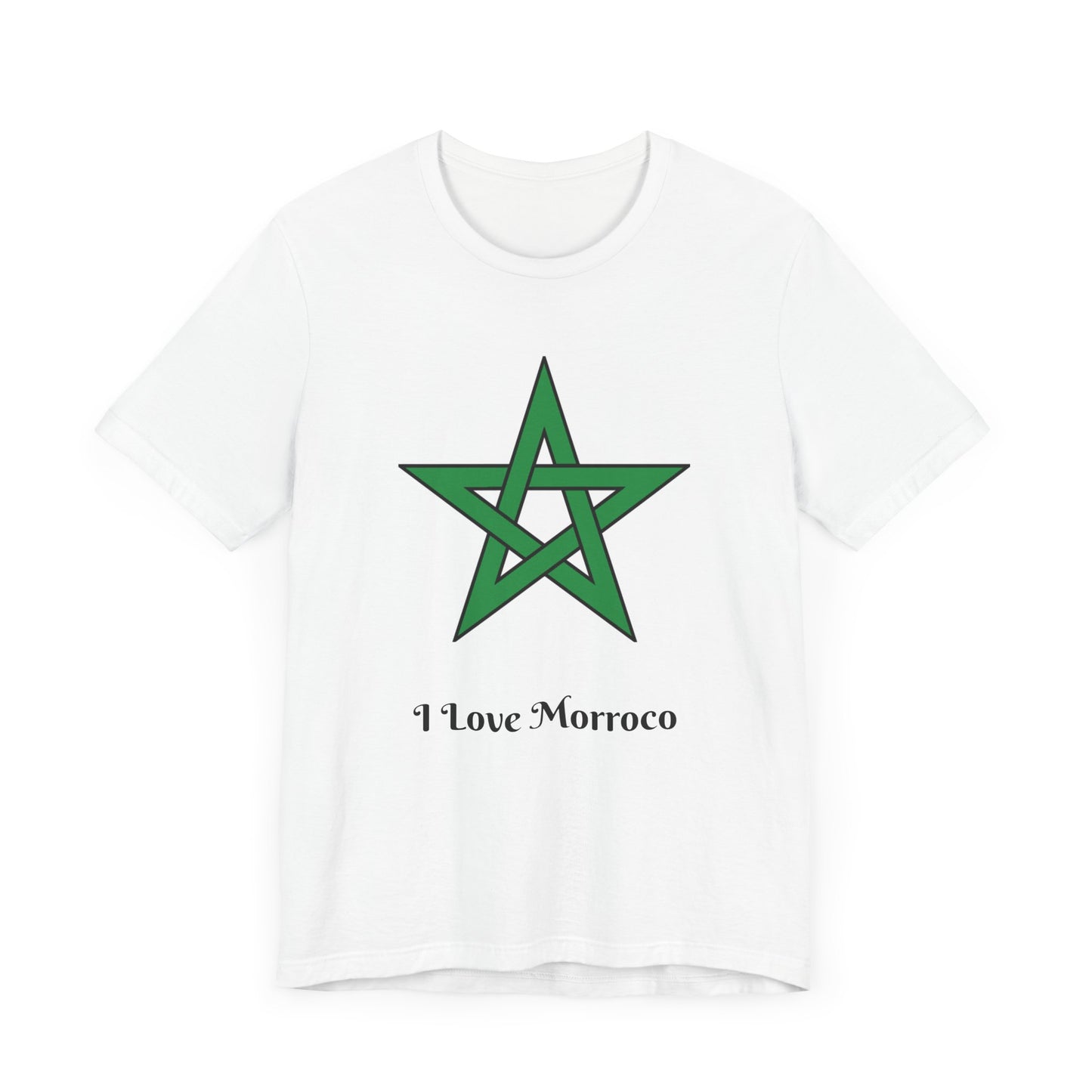 T-shirt à manches courtes unisexe marocain en jersey