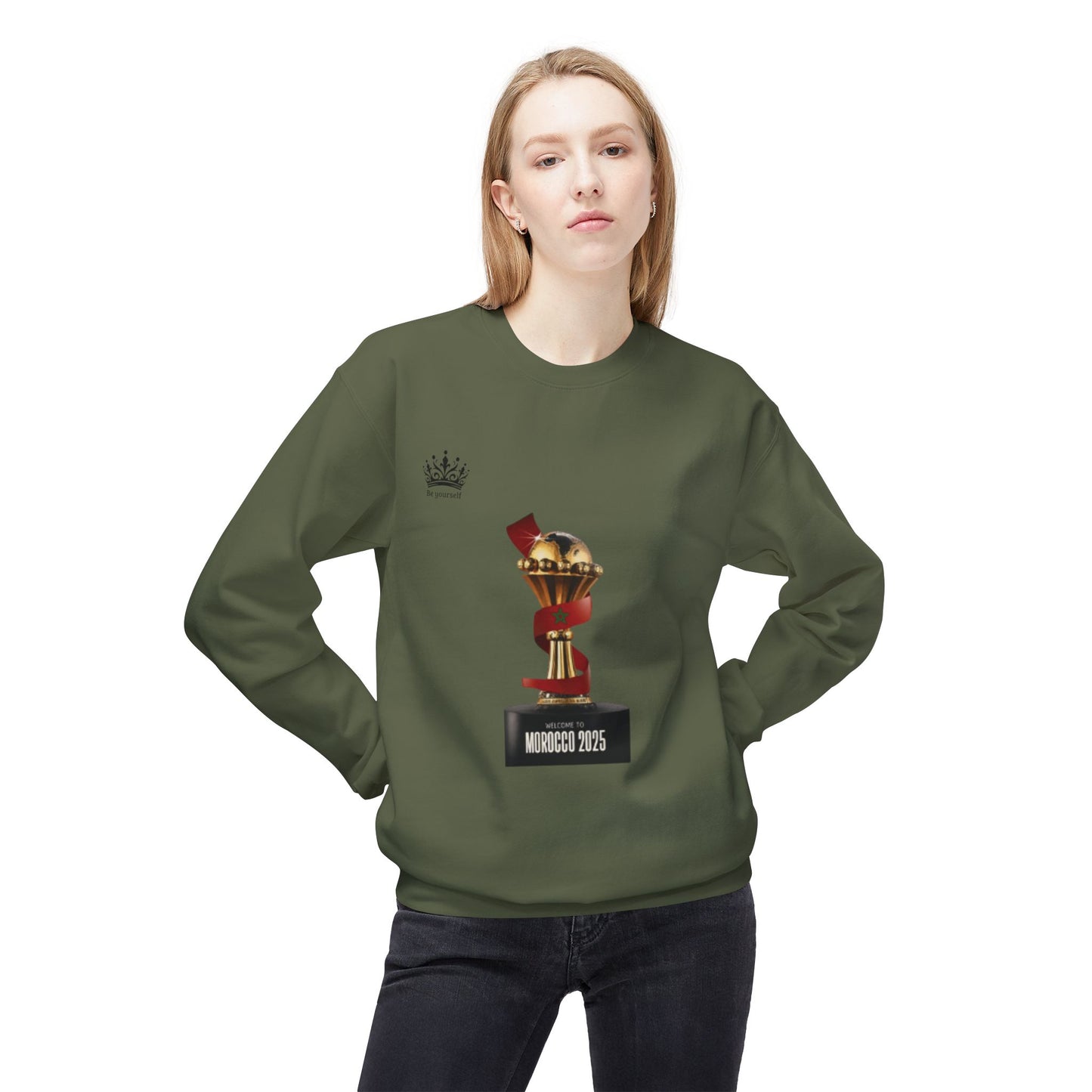 African Football 2025 in Morocco Sweatshirt, Coupe d'Afrique Design, Soccer Fan Gift, Sports Apparel, Winter Clothing