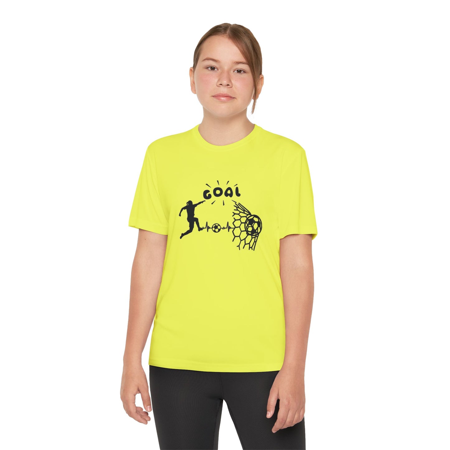 Youth Soccer Goal Tee - Perfect for Young Athletes | Sporty and Stylish Design