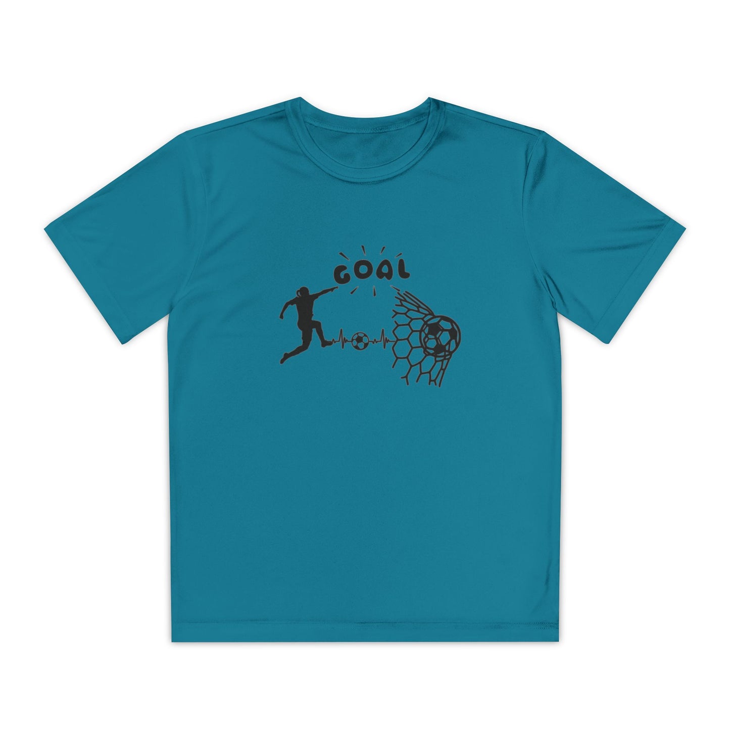 Youth Soccer Goal Tee - Perfect for Young Athletes | Sporty and Stylish Design