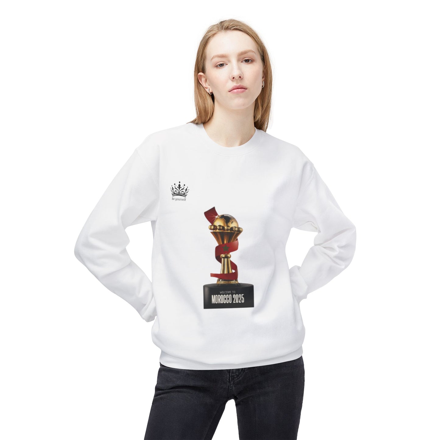 African Football 2025 in Morocco Sweatshirt, Coupe d'Afrique Design, Soccer Fan Gift, Sports Apparel, Winter Clothing